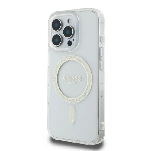 Kup Hádání GUHMP16LHFGERET Apple iPhone 16 Pro pevný obal IML Glitter Circle MagSafe čirý - GUE3604 - {ean13} - Sklep Home Screen