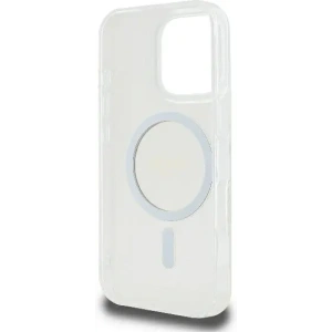Buy Guess GUHMP16LHFGERET Apple iPhone 16 Pro hardcase IML Glitter Circle MagSafe clear - GUE3604 - {ean13} - Home Screen Store Europe