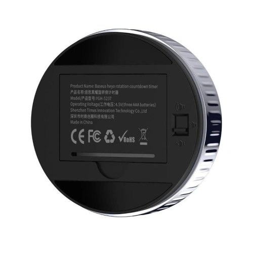 Buy Baseus heyo rotation countdown timer Black - BSU993 - {ean13} - Home Screen Store Europe
