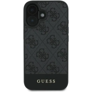 Kup Etui Guess GUHCP16SG4GLGR Apple iPhone 16 hardcase 4G Bottom Stripe szary - GUE3605 - {ean13} - Sklep Home Screen