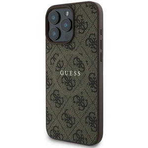 Kup Guess GUHMP16LG4GFRW Apple iPhone 16 Pro Hardcase 4G Ring Classic Logo MagSafe braun - GUE3606 - {ean13} - Sklep Home Screen