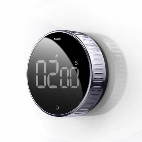 Buy Baseus heyo rotation countdown timer Black - BSU993 - {ean13} - Home Screen Store Europe