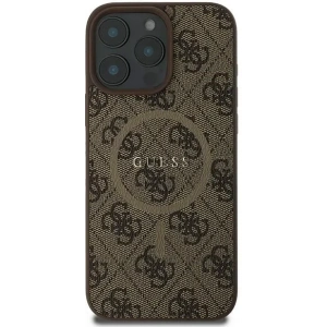 Kup Etui Guess GUHMP16LG4GFRW Apple iPhone 16 Pro hardcase 4G Ring Classic Logo MagSafe brązowy - GUE3606 - {ean13} - Sklep Home Screen
