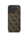Buy Guess GUHMP16LG4GFRW Apple iPhone 16 Pro hardcase 4G Ring Classic Logo MagSafe brown - GUE3606 - {ean13} - Home Screen Store Europe