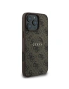 Buy Guess GUHMP16LG4GFRW Apple iPhone 16 Pro hardcase 4G Ring Classic Logo MagSafe brown - GUE3606 - {ean13} - Home Screen Store Europe