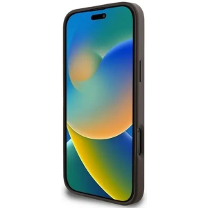 Kup Guess GUHMP16LG4GFRW Apple iPhone 16 Pro kemény tok 4G Gyűrű Klasszikus Logó MagSafe barna - GUE3606 - {ean13} - Sklep Home Screen