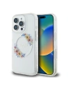 Kup Guess GUHMP16LHFWFCT Apple iPhone 16 Pro tvrdý obal IML Květy věnce MagSafe průhledný - GUE3607 - {ean13} - Sklep Home Screen