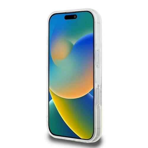 Kup Guess GUHMP16LHFWFCT Apple iPhone 16 Pro tvrdý obal IML Květy věnce MagSafe průhledný - GUE3607 - {ean13} - Sklep Home Screen