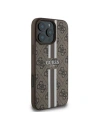Kup Guess GUHMP16LP4RPSW Apple iPhone 16 Pro tvrdý obal 4G tištěné pruhy MagSafe hnědý - GUE3608 - {ean13} - Sklep Home Screen