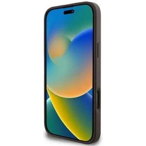 Kup Guess GUHMP16LP4RPSW Apple iPhone 16 Pro tvrdý obal 4G tištěné pruhy MagSafe hnědý - GUE3608 - {ean13} - Sklep Home Screen