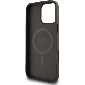 Buy Guess GUHMP16LP4RPSW Apple iPhone 16 Pro hardcase 4G Printed Stripes MagSafe brown - GUE3608 - {ean13} - Home Screen Store Europe