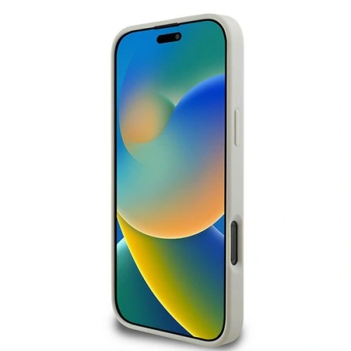 Kup Etui Guess GUHMP16LPGHSMME Apple iPhone 16 Pro hardcase Grained Ring MagSafe beżowy - GUE3609 - {ean13} - Sklep Home Screen