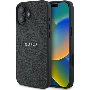 Buy Guess GUHMP16MG4GFRK Apple iPhone 16 Plus hardcase 4G Ring Classic Logo MagSafe black - GUE3611 - {ean13} - Home Screen Store Europe