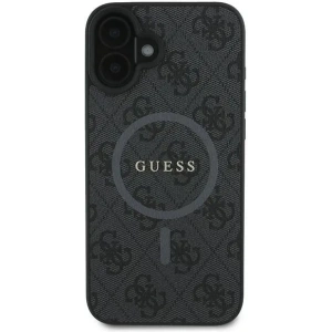 Kup Guess GUHMP16MG4GFRK Apple iPhone 16 Plus carcasă rigidă 4G Ring Classic Logo MagSafe negru - GUE3611 - {ean13} - Sklep Home Screen