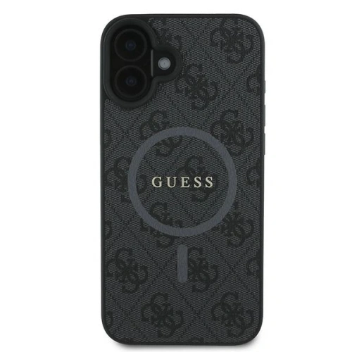 Buy Guess GUHMP16MG4GFRK Apple iPhone 16 Plus hardcase 4G Ring Classic Logo MagSafe black - GUE3611 - {ean13} - Home Screen Store Europe