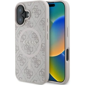 Kup Guess GUHMP16MG4GFRP Apple iPhone 16 Plus hardcase 4G Ring Classic Logo MagSafe růžový - GUE3612 - {ean13} - Sklep Home Screen