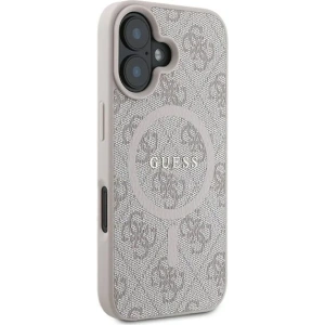 Kup Guess GUHMP16MG4GFRP Apple iPhone 16 Plus hardcase 4G Ring Classic Logo MagSafe růžový - GUE3612 - {ean13} - Sklep Home Screen