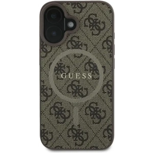 Kup Guess GUHMP16MG4GFRW Apple iPhone 16 Plus hardcase 4G Ring Classic Logo MagSafe maro - GUE3613 - {ean13} - Sklep Home Screen