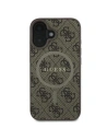 Buy Guess GUHMP16MG4GFRW Apple iPhone 16 Plus hardcase 4G Ring Classic Logo MagSafe brown - GUE3613 - {ean13} - Home Screen Store Europe