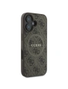 Buy Guess GUHMP16MG4GFRW Apple iPhone 16 Plus hardcase 4G Ring Classic Logo MagSafe brown - GUE3613 - {ean13} - Home Screen Store Europe
