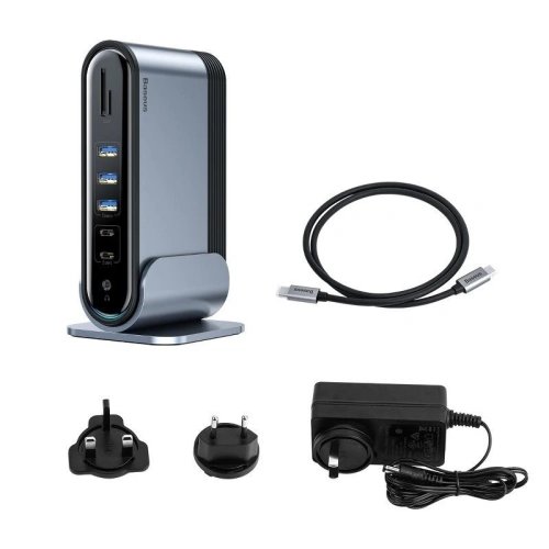 Kup Baseus Dockingstation Arbeitsstation, USB-C HUB 17in1 - BSU994 - {ean13} - Sklep Home Screen