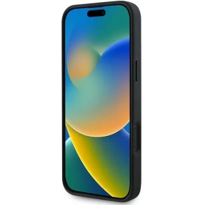 Kup Guess GUHMP16MP4RPSK Apple iPhone 16 Plus tvrdý obal 4G tištěné pruhy MagSafe černý - GUE3614 - {ean13} - Sklep Home Screen