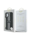 Kup Guess GUHMP16MP4RPSK Apple iPhone 16 Plus husă dură 4G cu dungi imprimate MagSafe neagră - GUE3614 - {ean13} - Sklep Home Screen