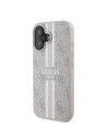 Kup Guess GUHMP16MP4RPSP Apple iPhone 16 Plus keménytok 4G Nyomtatott Csíkok MagSafe rózsaszín - GUE3615 - {ean13} - Sklep Home Screen