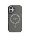Kup Guess GUHMP16SHFGEREK Apple iPhone 16 kemény tok IML Glitter Circle MagSafe fekete - GUE3617 - {ean13} - Sklep Home Screen