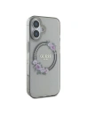 Kup Guess GUHMP16SHFWFCK Apple iPhone 16 husă tare IML Flori Coroană MagSafe neagră - GUE3618 - {ean13} - Sklep Home Screen