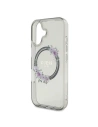 Kup Guess GUHMP16SHFWFCK Apple iPhone 16 husă tare IML Flori Coroană MagSafe neagră - GUE3618 - {ean13} - Sklep Home Screen