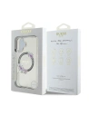 Kup Guess GUHMP16SHFWFCK Apple iPhone 16 Hardcase IML Blumenkranz MagSafe schwarz - GUE3618 - {ean13} - Sklep Home Screen