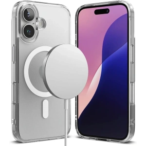 Kup Etui Ringke Fusion Magnetic MagSafe Apple iPhone 16 Matte Clear - RGK2041 - {ean13} - Sklep Home Screen