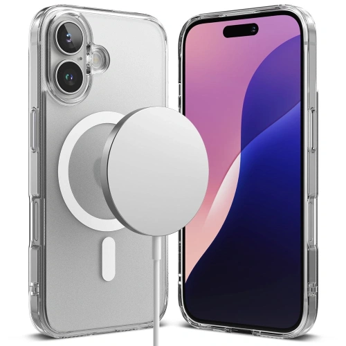 Kup Etui Ringke Fusion Magnetic MagSafe Apple iPhone 16 Matte Clear - RGK2041 - {ean13} - Sklep Home Screen