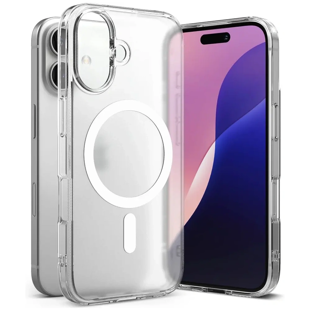 Etui Ringke Fusion Magnetic MagSafe Apple iPhone 16 Matte Clear - iPhone 16 - Ringke