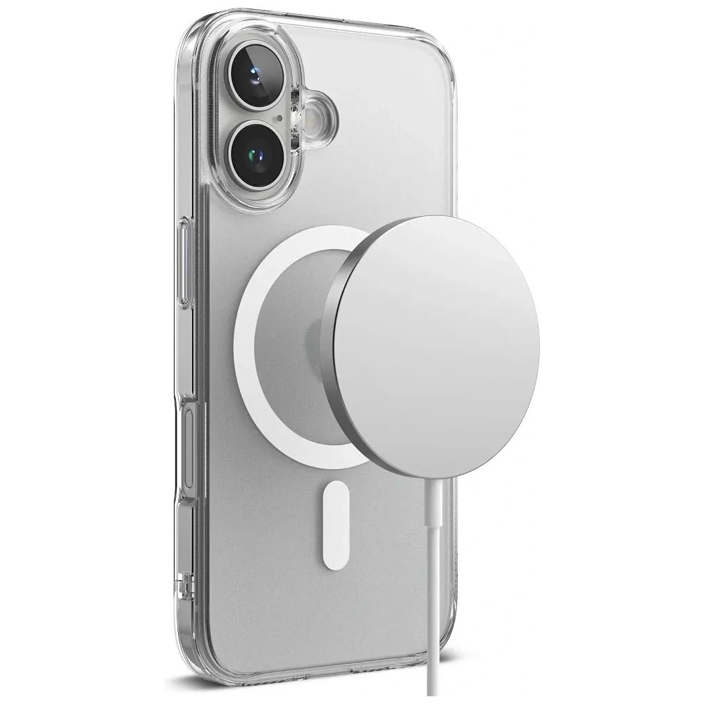 Etui Ringke Fusion Magnetic MagSafe Apple iPhone 16 Matte Clear - iPhone 16 - Ringke