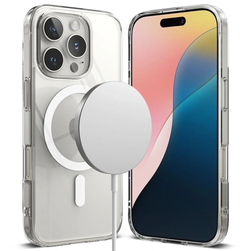 Kup Etui Ringke Fusion Magnetic MagSafe Apple iPhone 16 Pro Clear - RGK2045 - {ean13} - Sklep Home Screen