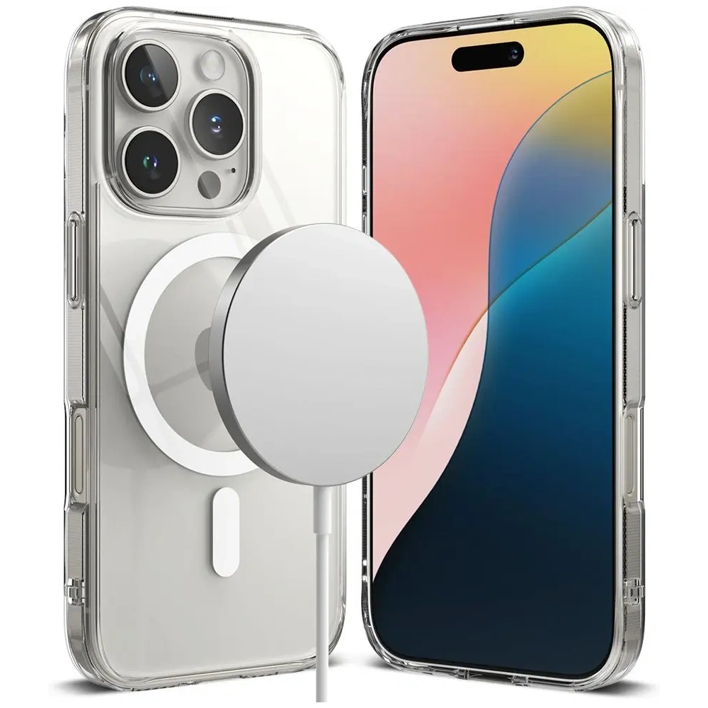 Etui Ringke Fusion Magnetic MagSafe Apple iPhone 16 Pro Clear - iPhone 16 Pro - Ringke