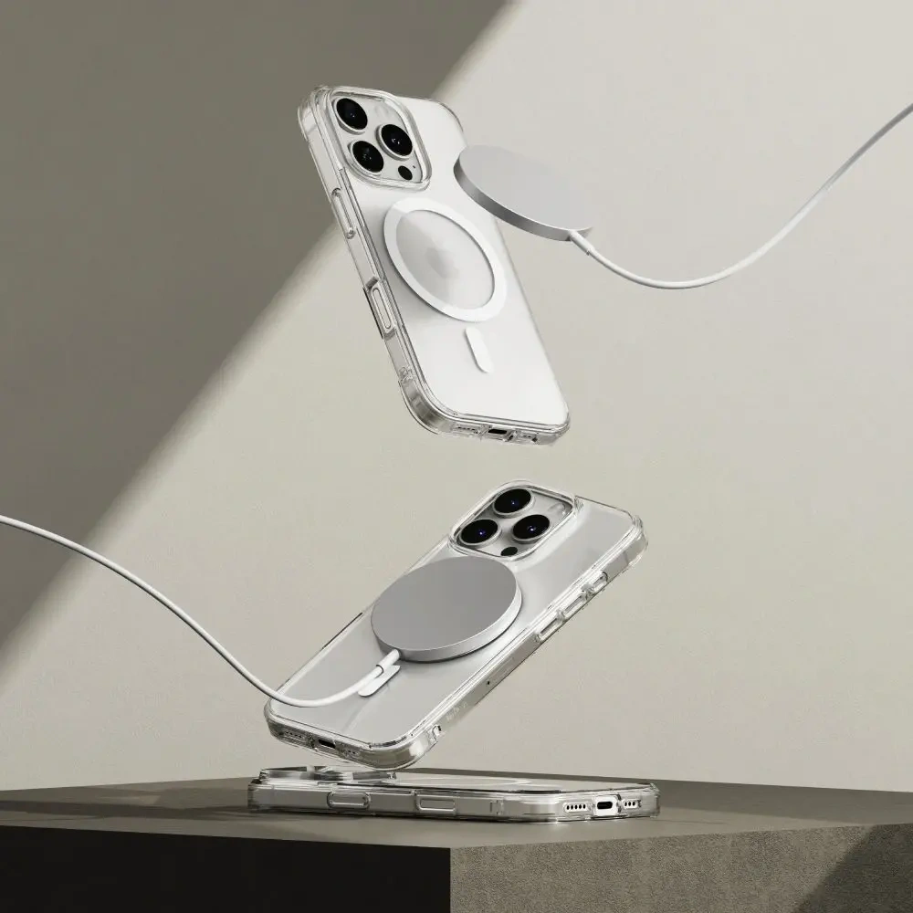 Etui Ringke Fusion Magnetic MagSafe Apple iPhone 16 Pro Matte Clear - iPhone 16 Pro - Ringke