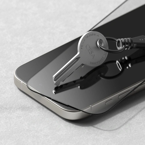 Kup Szkło hartowane Ringke Easy Slide Apple iPhone 16 Pro Black [2 PACK] - RGK2047 - {ean13} - Sklep Home Screen