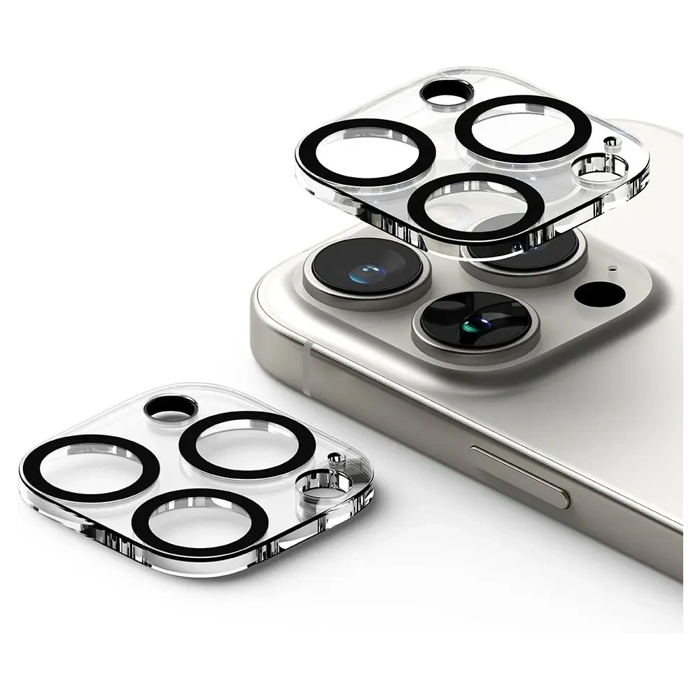 Szkło hartowane na aparat Ringke Camera Protector Apple iPhone 16 Pro / 16 Pro Max Clear [2 PACK] - iPhone 16 Pro Max - Ringke