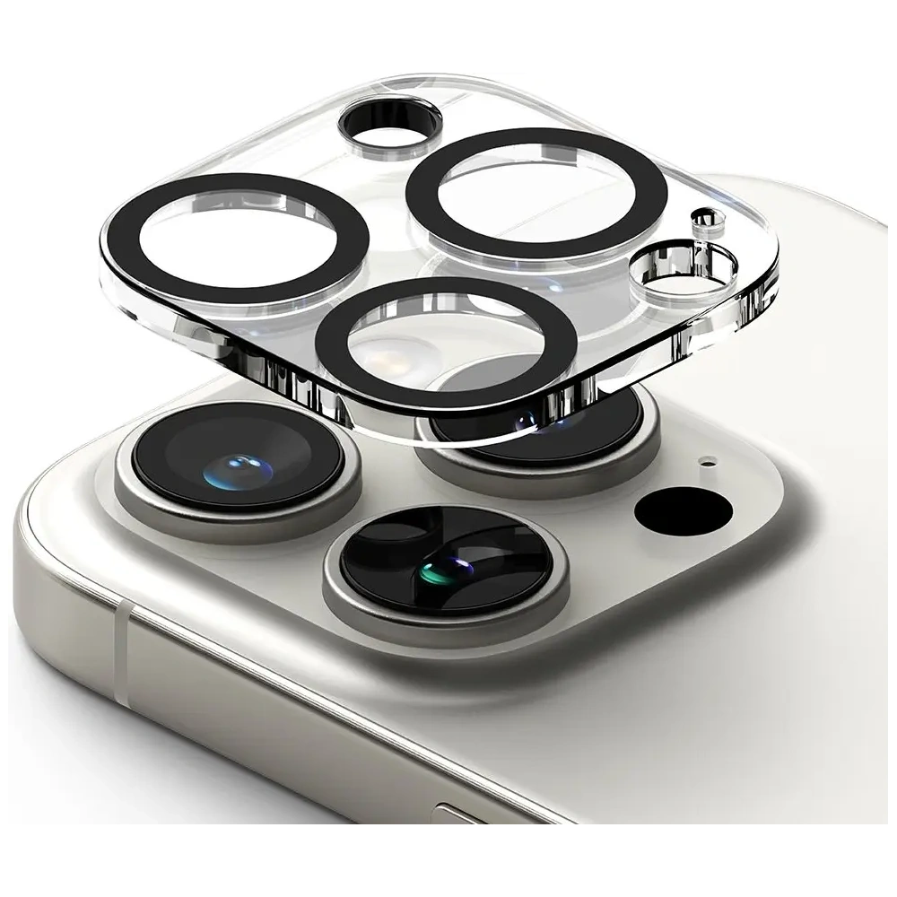 Szkło hartowane na aparat Ringke Camera Protector Apple iPhone 16 Pro / 16 Pro Max Clear [2 PACK] - iPhone 16 Pro Max - Ringke