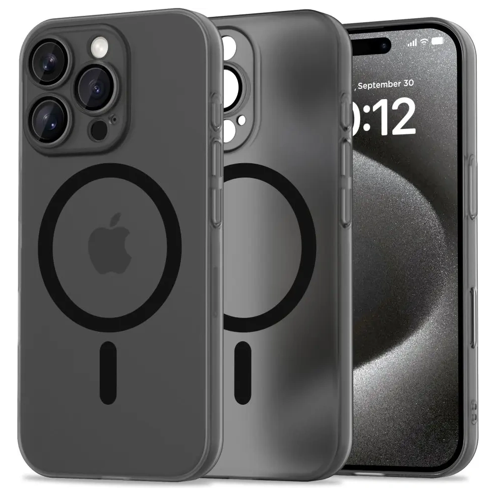 Etui Tech-Protect Magslim MagSafe Apple iPhone 16 Pro Max Matte/black - iPhone 16 Pro Max - Tech-Protect