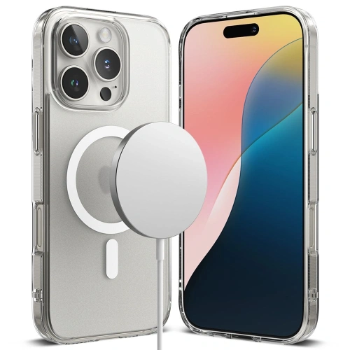 Kup Etui Ringke Fusion Magnetic MagSafe Apple iPhone 16 Pro Max Matte Clear - RGK2052 - {ean13} - Sklep Home Screen