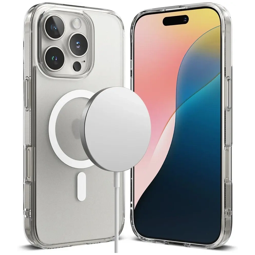Etui Ringke Fusion Magnetic MagSafe Apple iPhone 16 Pro Max Matte Clear - iPhone 16 Pro Max - Ringke