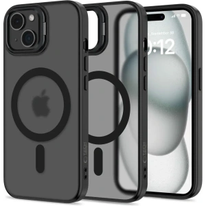 Etui Tech-Protect Magstand MagSafe Apple iPhone 15 Matte Black - iPhone 15 - Tech-Protect