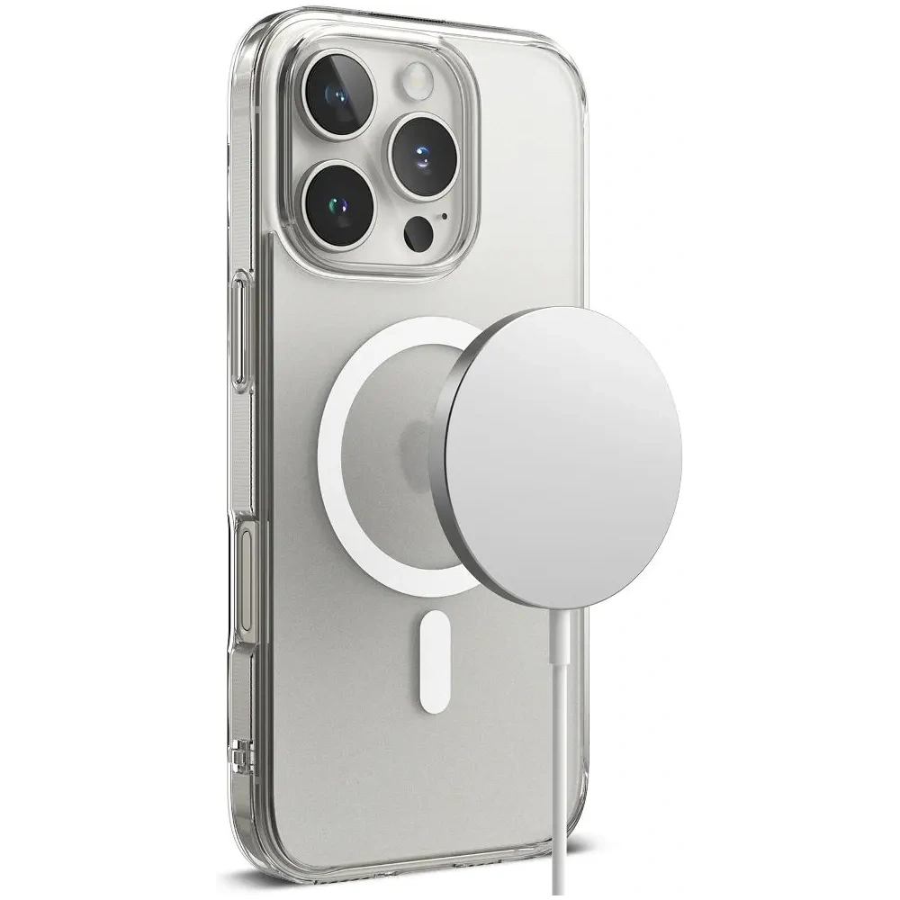 Etui Ringke Fusion Magnetic MagSafe Apple iPhone 16 Pro Max Matte Clear - iPhone 16 Pro Max - Ringke