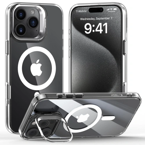 Kup Etui Tech-Protect Magstand MagSafe Apple iPhone 16 Pro Max Clear - THP3167 - {ean13} - Sklep Home Screen