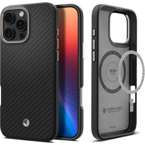 Kup Spigen Enzo Aramid Mag MagSafe Apple iPhone 16 Pro Max Černá/přírodní - SPN16349 - {ean13} - Sklep Home Screen