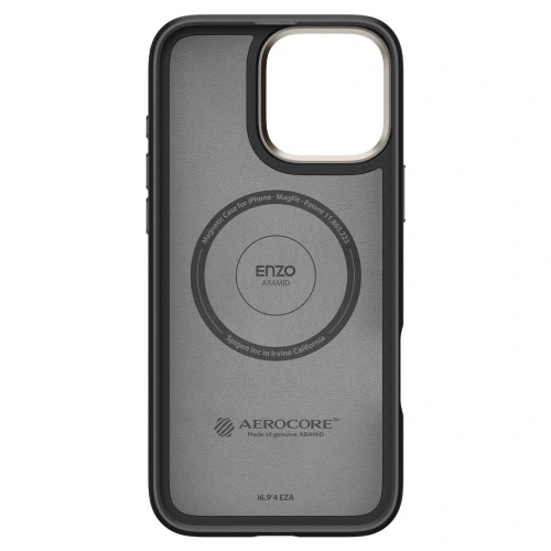 Kup Etui Spigen Enzo Aramid Mag MagSafe Apple iPhone 16 Pro Max Black/natural - SPN16349 - {ean13} - Sklep Home Screen